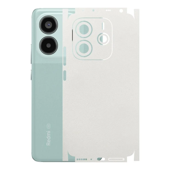 Redmi Note 14 ile Uyumlu Bumper Serisi Premium Kaplama 360  Beyaz ürün görseli 1