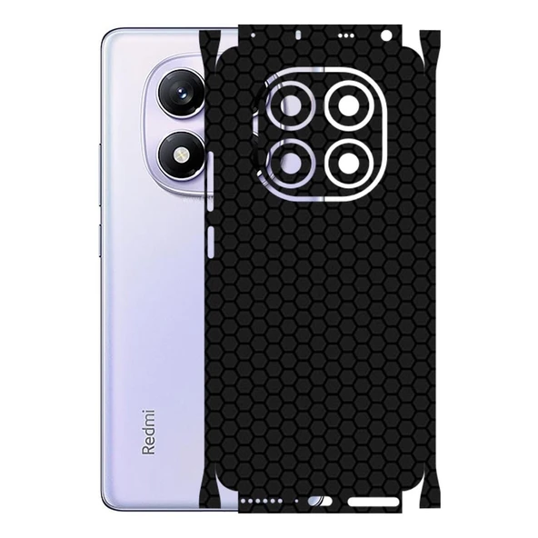 Redmi Note 14 Pro ile Uyumlu Bumper Serisi Premium Kaplama 360  Siyah ürün görseli 1