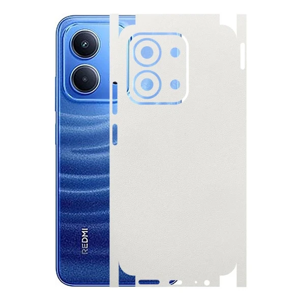 Redmi 15C ile Uyumlu Bumper Serisi Premium Kaplama 360  Beyaz ürün görseli 1