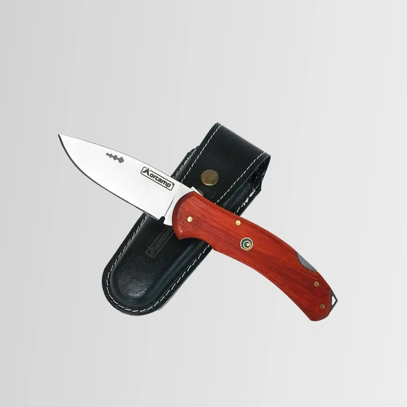 Orcamp Taşıma Çantalı Çakı 15 cm Kahverengi ürün görseli 1