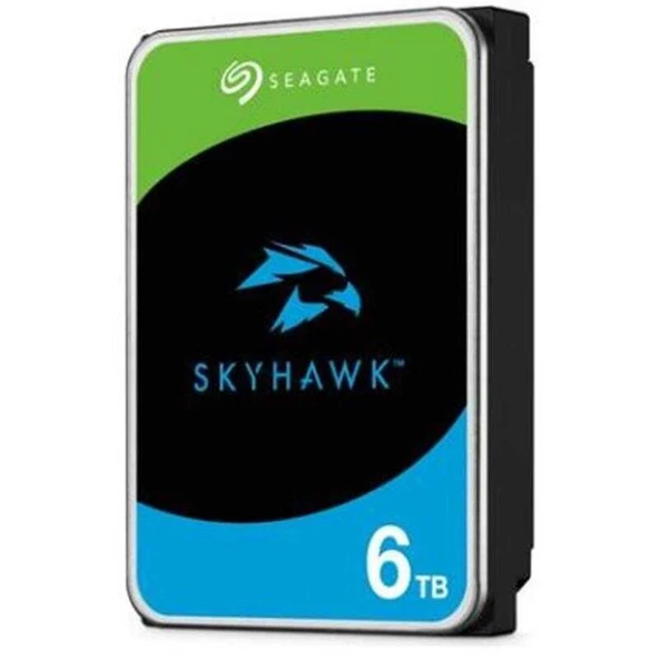 Seagate 6Tb Skyhawk 3,5" 256Mb 5900 ST6000VX009 Harddisk (Koyuncu Distribitör Ürünü) ürün görseli 1