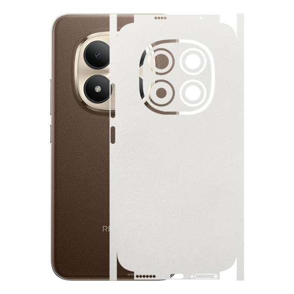 Redmi Note 15 Pro Plus ile Uyumlu Bumper Serisi Premium Kaplama 360  Beyaz ürün görseli 1