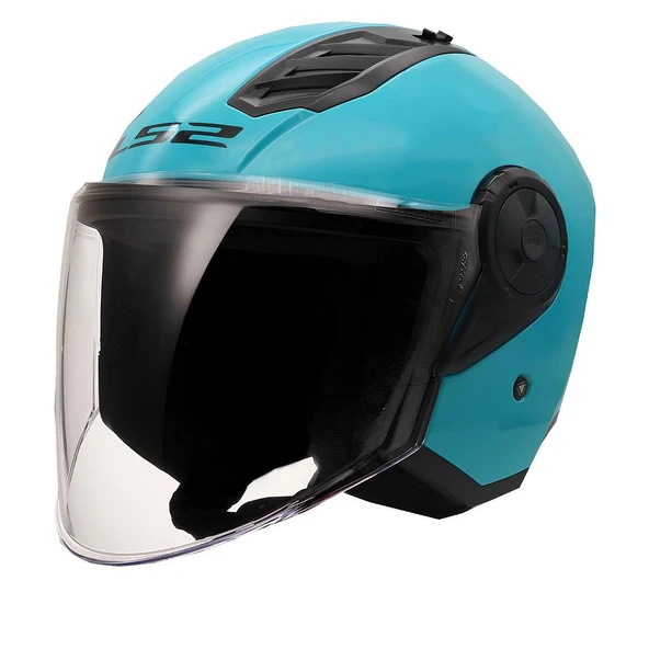 ÇENESİZ KASK LS2 AIRFLOW 2 TURKUAZ ORJİNAL L ürün görseli 1