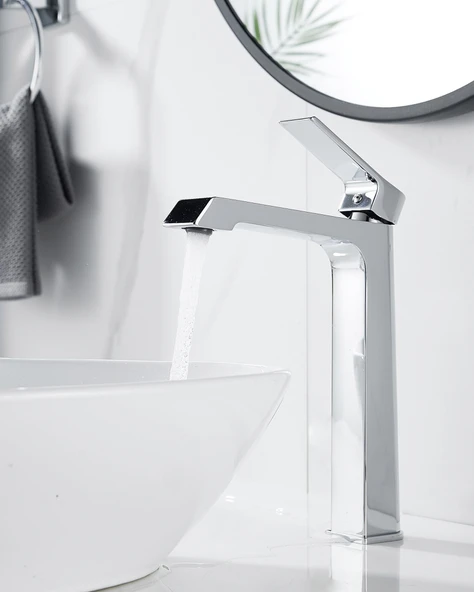 Stark Uzun Lavabo Armatürü Krom - Resim 2