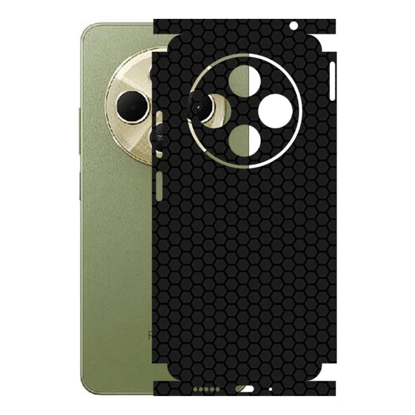 Redmi 14C ile Uyumlu Bumper Serisi Premium Kaplama 360  Siyah ürün görseli 1