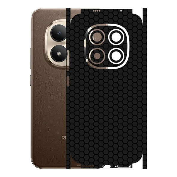 Redmi Note 15 Pro Plus ile Uyumlu Bumper Serisi Premium Kaplama 360  Siyah ürün görseli 1