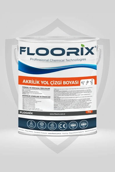 Akrilik Yol Çizgi Boyası 5 kg Beyaz ürün görseli 1