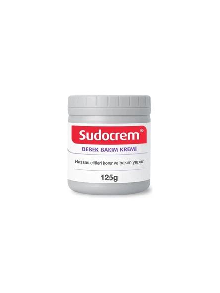 Sudocrem Bebek Bakım Kremi 125 gr Hassas Ciltler İçin Koruyucu ve Yatıştırıcı Özellikte ürün görseli 1