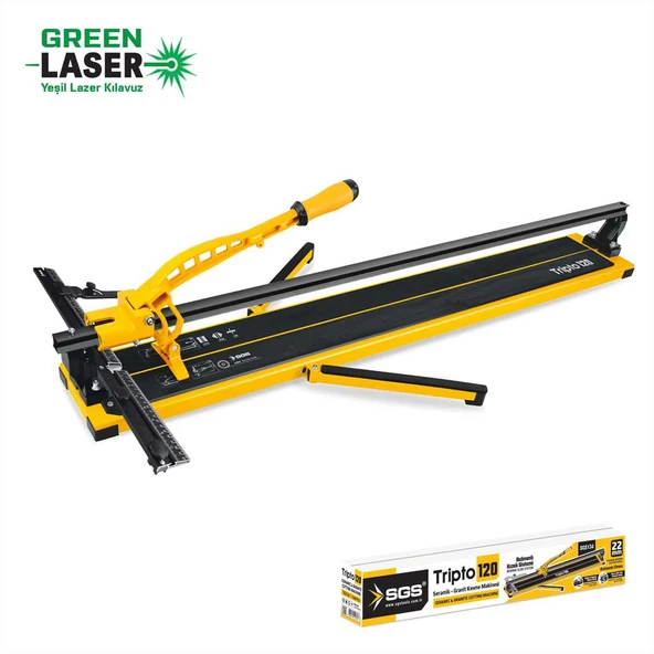 Sgs 134 TRIPTO120 Seramik Granit Fayans Kesme Makinası 120 cm ürün görseli 1