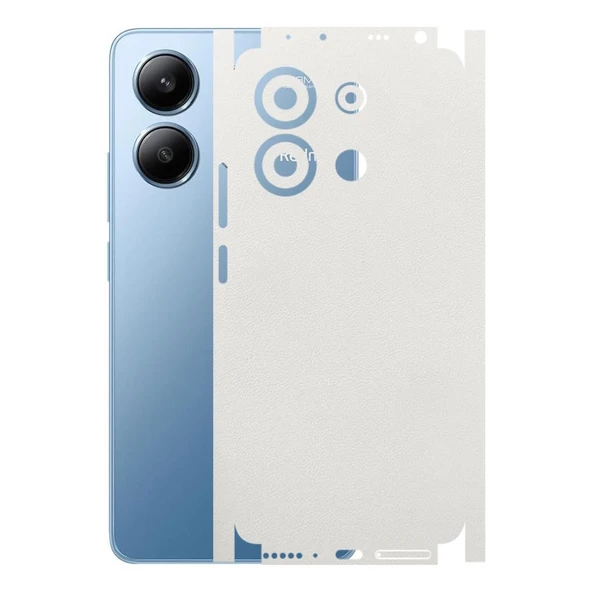 Redmi Note 13 ile Uyumlu Bumper Serisi Premium Kaplama 360  Beyaz ürün görseli 1
