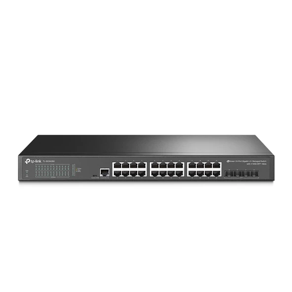 TP-LINK TL-SG3428X 24 PORT GBIT SWITCH ürün görseli 1