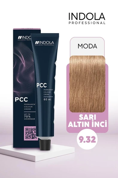 Indola PCC 9.32 Sarı Altın İnci 60 ml Saç Boyası ürün görseli 1