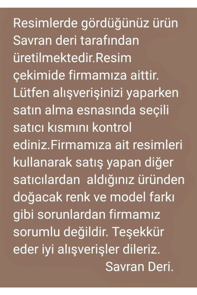 Puntolu Taba Deri Yelek - Resim 5