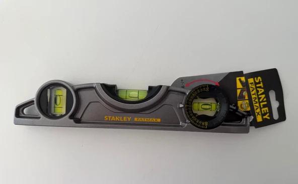 Stanley 0-43-609 Fatmax Torpedo Su Terazisi 25 cm Manyetik ürün görseli 1