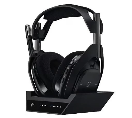 Logitech G Astro A50 X Lightspeed Siyah Baz İstasyonlu Kablosuz Kulak Üstü Oyuncu Kulaklığı-AMBALAJ HASARLI (SIFIR KONDİSYONDA) ürün görseli 1