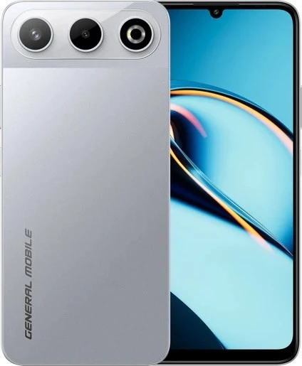 General Mobile Gm 26 128 8+12 (General Mobile Türkiye Garantili) Gümüş ürün görseli 1