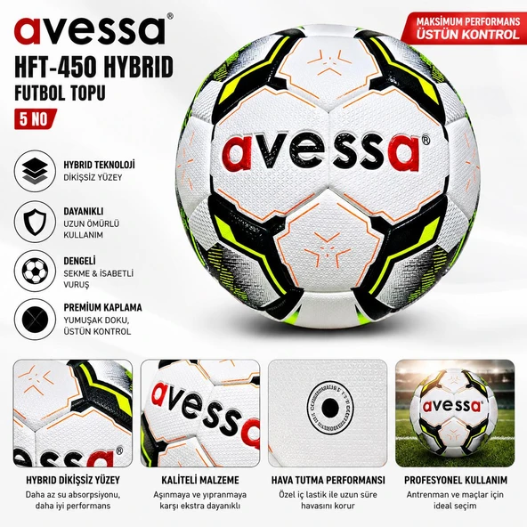 Avessa Hft-450 Hybrid Futbol Topu No5 ürün görseli 1