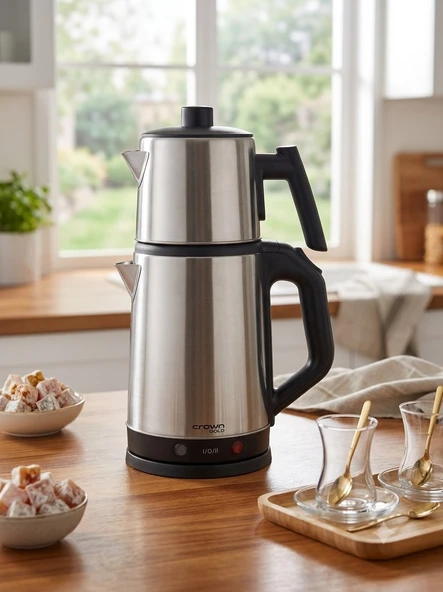 Crown Crw - 2202 Çay Makinesi - Resim 3