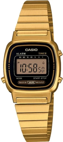 CASIO LA670WGA-1DF RETRO KADIN KOL SAATİ ürün görseli 1