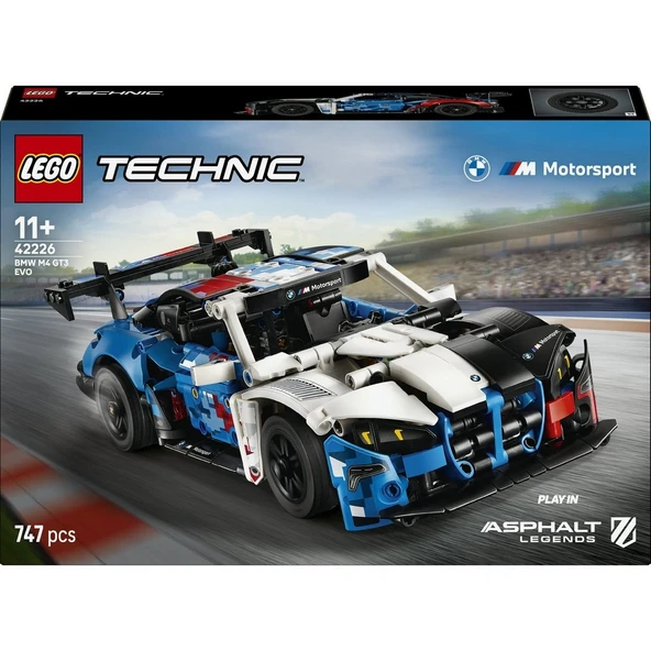 LEGO Technic BMW M4 GT3 EVO Yarış Arabası 42226 ürün görseli 1