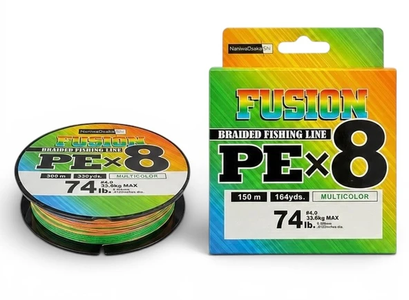 NaniwaOsakaShi Fusion 8X 150MT Multi Color ürün görseli 1