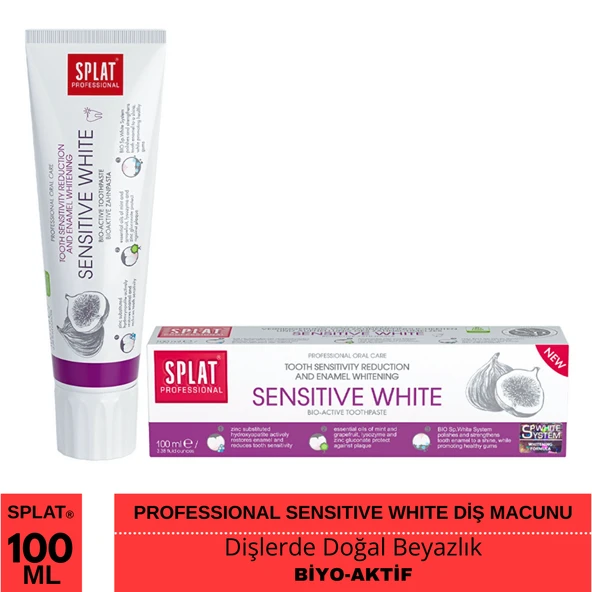Splat Professional Sensitive White Diş Macunu 100 ml - Resim 2