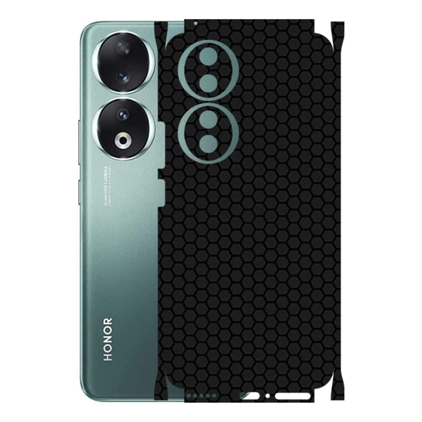 Honor 90 ile Uyumlu Bumper Serisi Premium Kaplama 360  Siyah ürün görseli 1