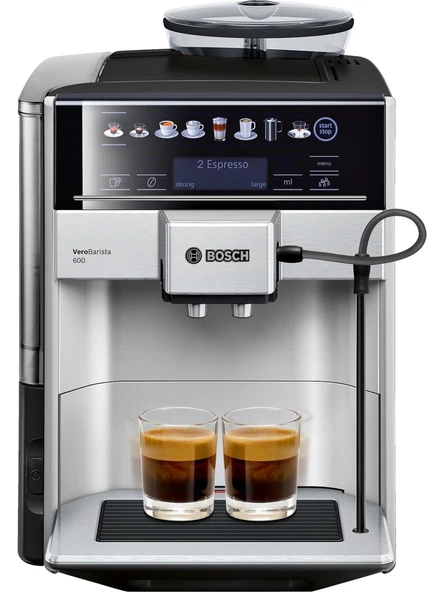 Bosch TIS65621RW Vero Barista 600 Tam Otomatik Kahve Makinesi 1500 W Americano İçecek Türü ürün görseli 1