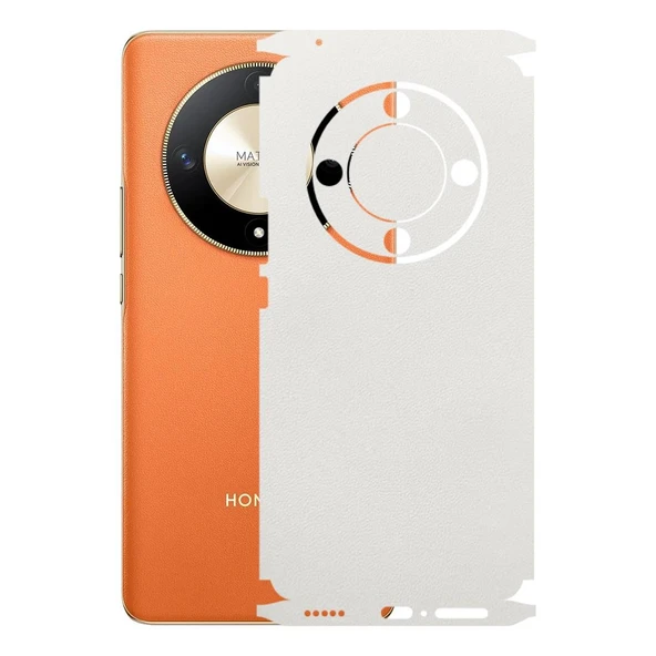 Honor X9B ile Uyumlu Bumper Serisi Premium Kaplama 360  Beyaz ürün görseli 1