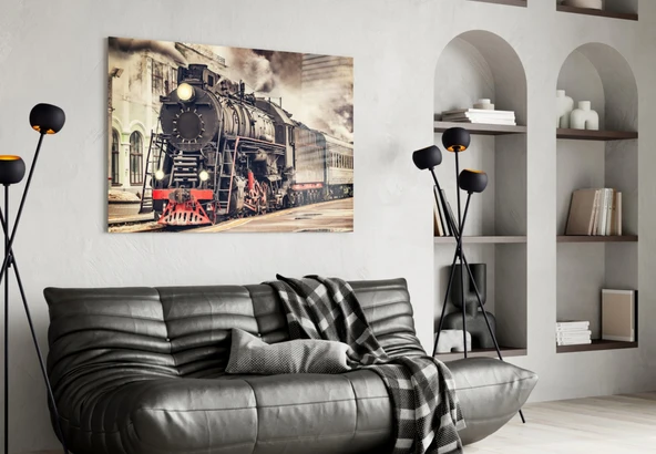 Tren Cam Tablo - Resim 4
