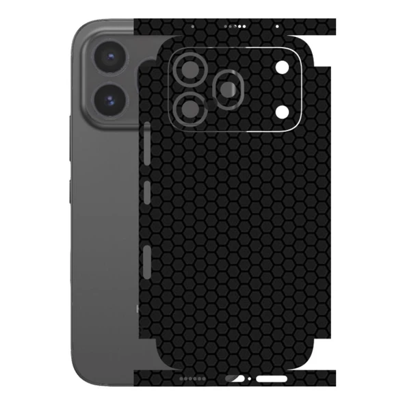 Honor 600 Pro ile Uyumlu Bumper Serisi Premium Kaplama 360  Siyah ürün görseli 1