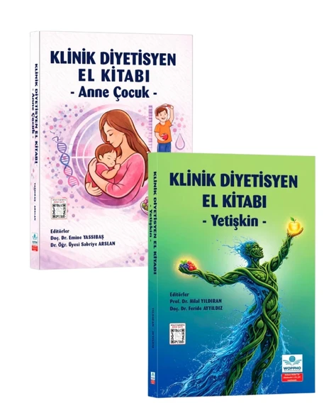 Klinik Diyetisyen El Kitabı Seti ürün görseli 1