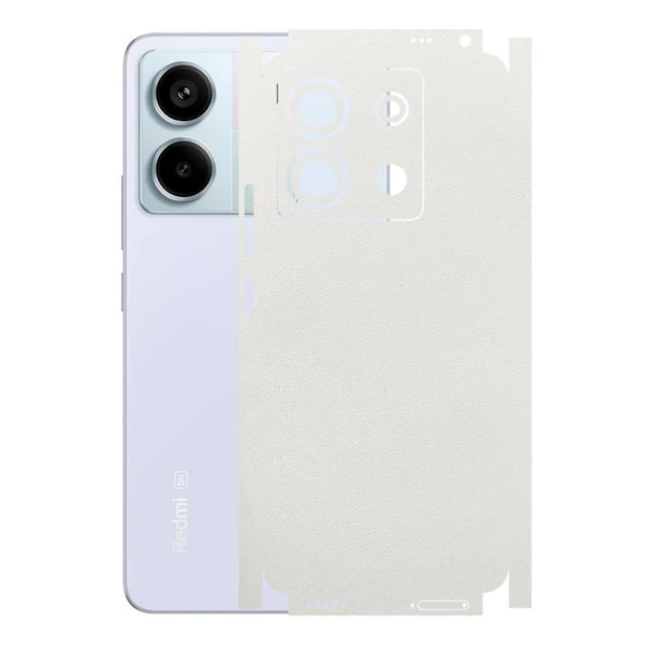 Redmi Note 13 Pro 5G ile Uyumlu Bumper Serisi Premium Kaplama 360  Beyaz ürün görseli 1