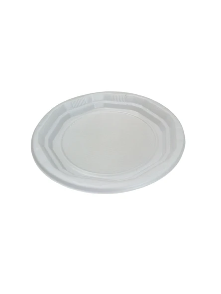 Plates Plastik Tabak Kullan-At 17 cm x 100 Adet ürün görseli 1