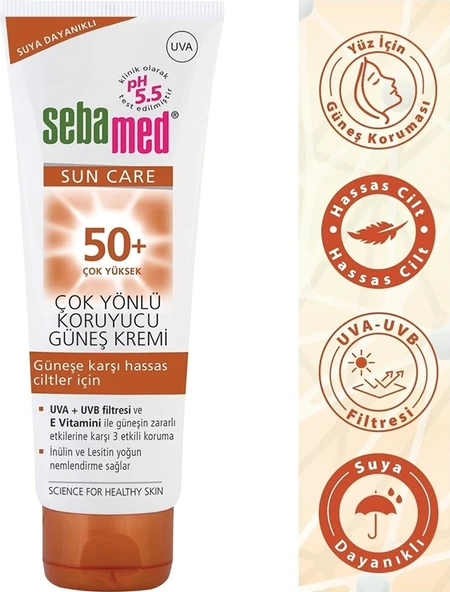 Sebamed Deva Sun Care 50+ Güneş Kremi//75ml - Resim 2