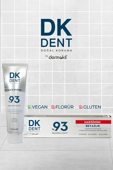 DK Dent %93 Max Beyazlık Diş Macunu 75 ml - Resim 2