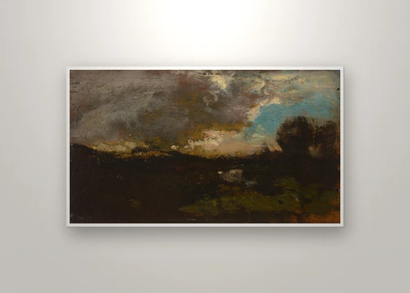 William Keith A Landscape 1900 Manzara Posteri Poster (Çerçevesiz) ürün görseli 1