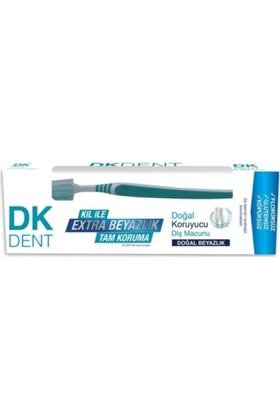 Dermokil Ekstra Beyazlık Diş Macunu 75 ml + Diş Fırçası Hediyeli ürün görseli 1