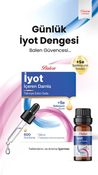 Balen İyot Damlası 30 Ml ürün görseli 1