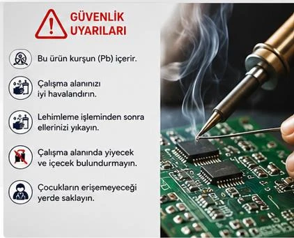 BAY-TEC MK0422 LEHİM SETİ (HAVYA TEL+PASTA) - Resim 6