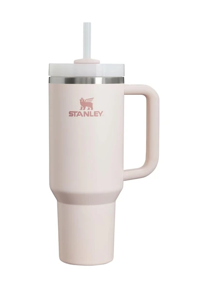 Stanley Quencher Pipetli Termos Bardak 1.18 Lt Rose Pudra ürün görseli 1