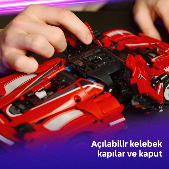 Lego 42212 Technic Ferrari FXX K - Resim 4