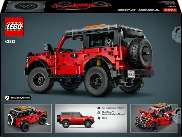 Lego 42213 Technic Ford Bronco SUV - Resim 4
