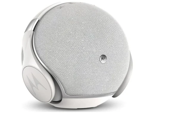 Motorola Sphere Plus 2in1 Bluetooth Kulaklık ve Hoparlör Beyaz-AMBALAJ HASARLI (KOZMETİK İZLER MEVCUT) ürün görseli 1