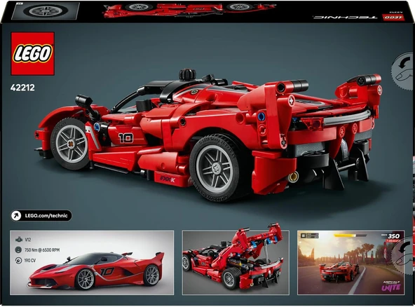 Lego 42212 Technic Ferrari FXX K - Resim 2