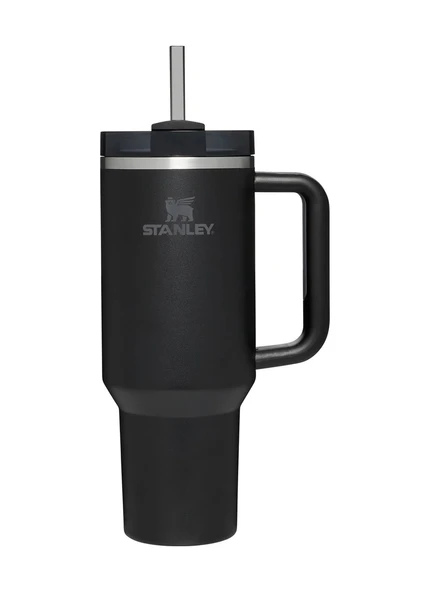 Stanley Quencher Pipetli Termos Bardak 1.18 Lt - Siyah ürün görseli 1
