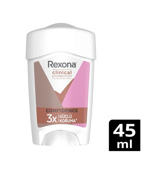 Rexona Kadın Confidence Clinical Protection Stick Deodorant 45 ML ürün görseli 1