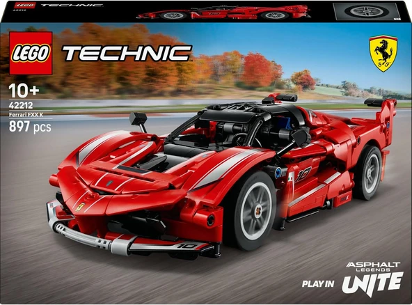 Lego 42212 Technic Ferrari FXX K - Resim 5
