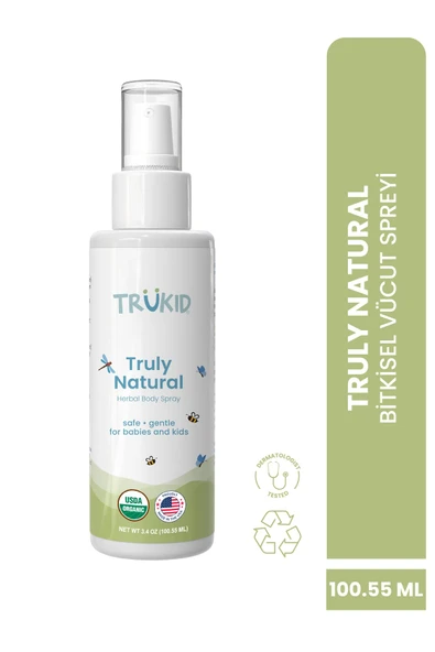 Trukid Truly Natural Bitkisel Vücut Spreyi 100 ml | Doğal Koruyucu Bakım ürün görseli 1