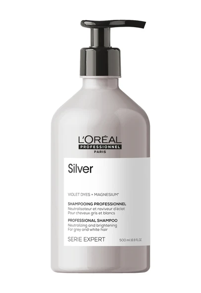 L'Oréal Professionnel Serie Expert Silver Renk  Mavi Şampuan 500 ML ürün görseli 1